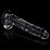   Lovetoy Flawless Clear Dildo 7.5, 19  (22203)  5