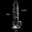   Lovetoy Flawless Clear Dildo 7.5, 19  (22203)  9