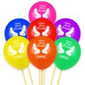   Lovetoy Super Dick Forever Bachelorette Balloons, 7 