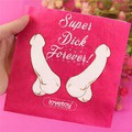  Lovetoy Super Dick Forever Bachelorette Paper Napkins, 10 